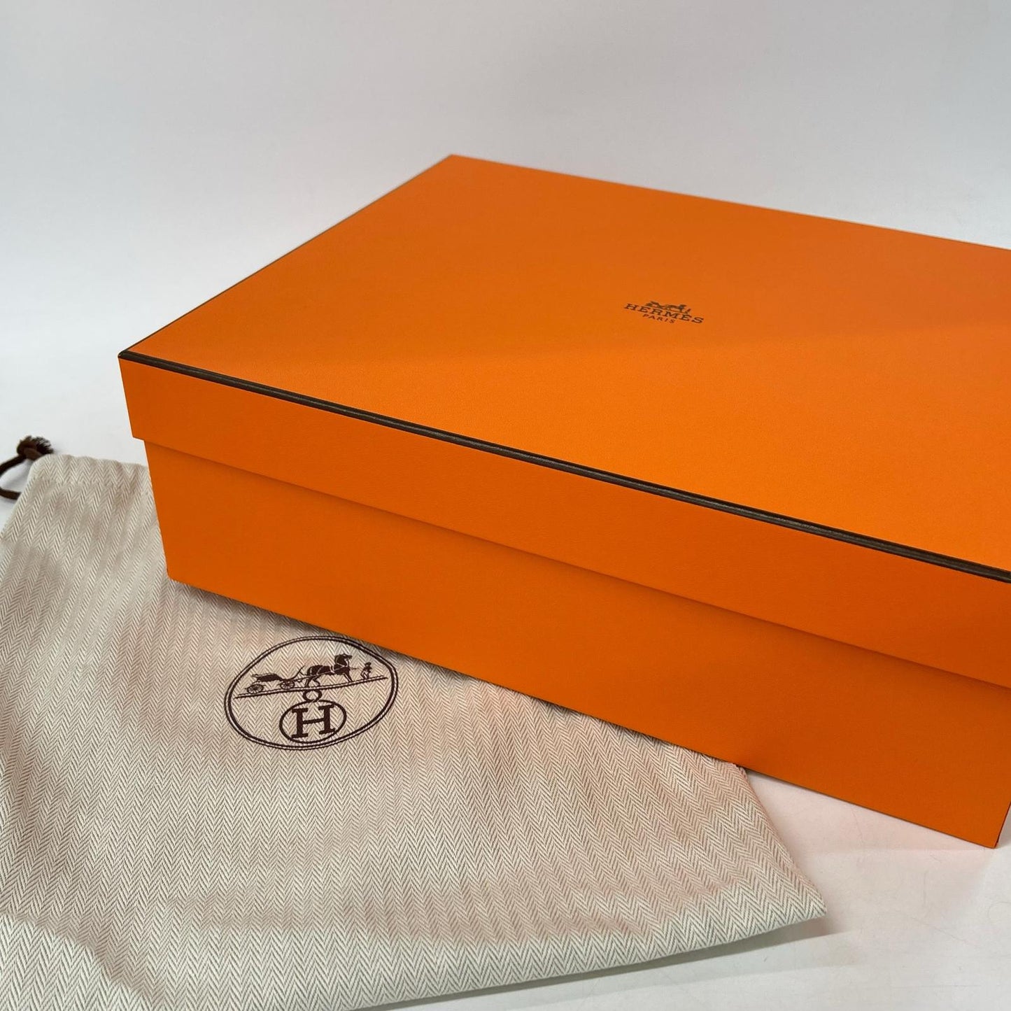 HERMES 爱马仕 H231307Z Elda 埃尔达 H形图案 麻底坡跟踝带凉鞋