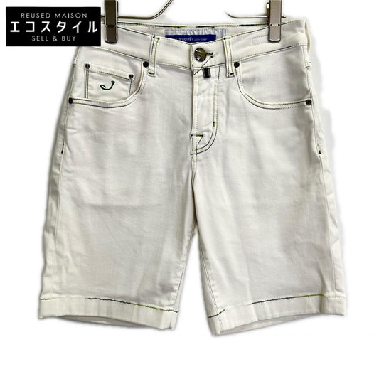 WHITE NICOLAS Cowhide Patch Shorts Bottoms 29 Men's