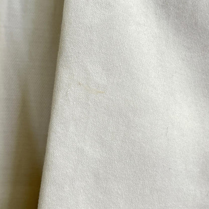 DES PRES Des Prés 25SS 22085108008 Ivory cotton-satin overcoat Coat