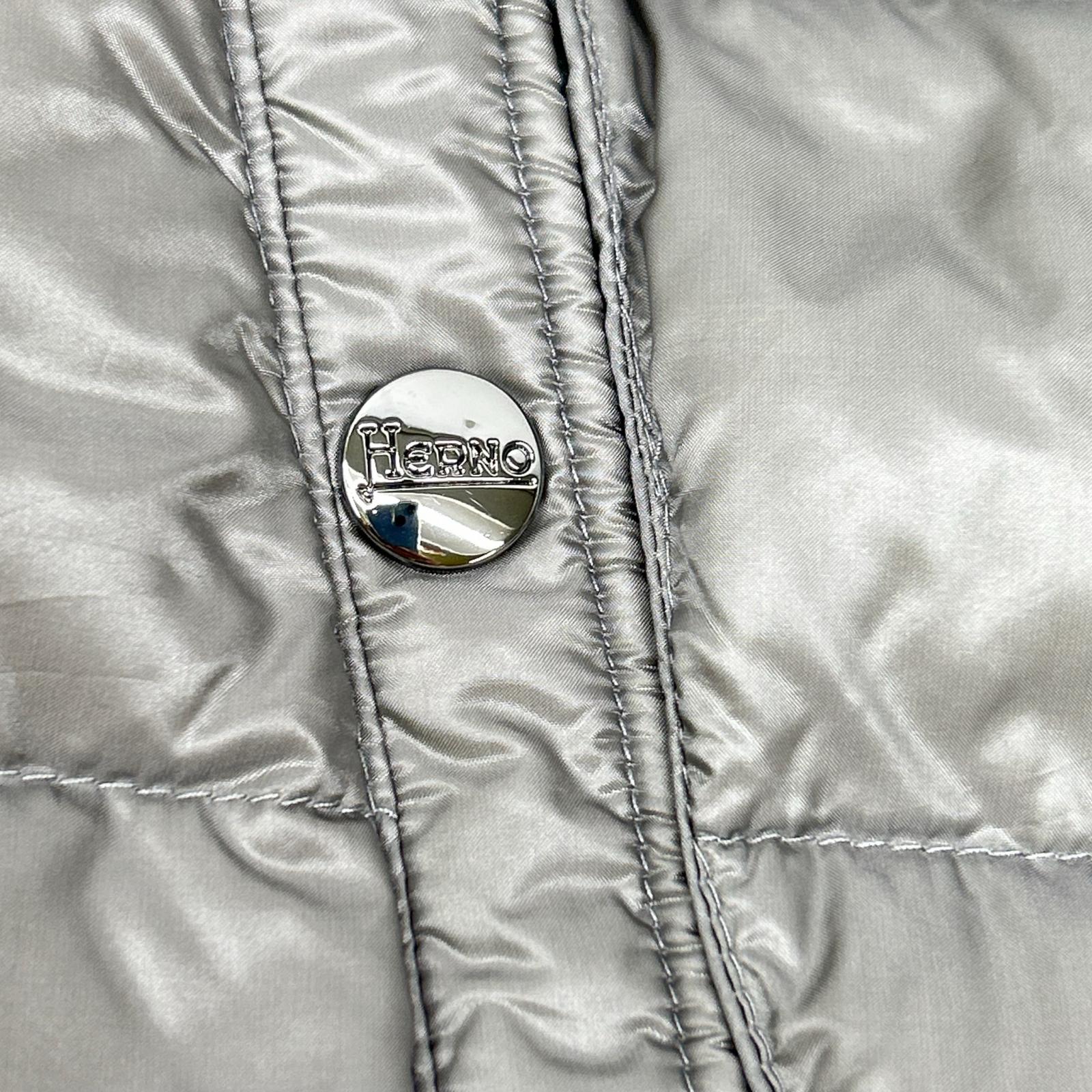 [guji Exclusive] JP005UR-M01 2021 Grey Light Down Hybrid Stand Collar Blouson Jacket 46 Men's