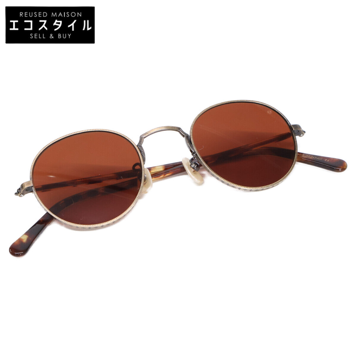 ayame Ayame [Mint Condition] OLDSTAR AG Old Star Boston Shape Sunglasses