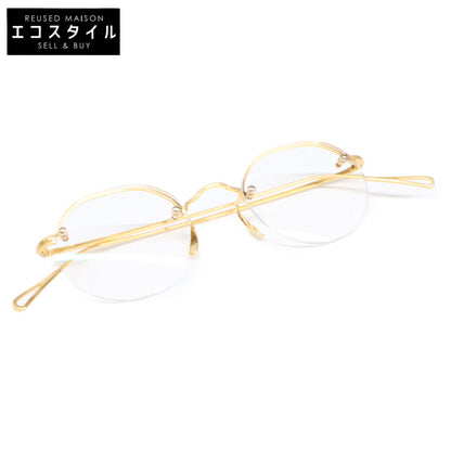 ayame アヤメ [Excellent Condition] CP RW Crown Panto Shape Rimless Eyeglasses