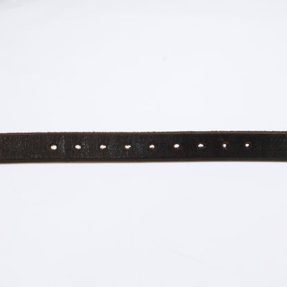 HTC Umbrella Concho Studs Narrow Leather Belt
