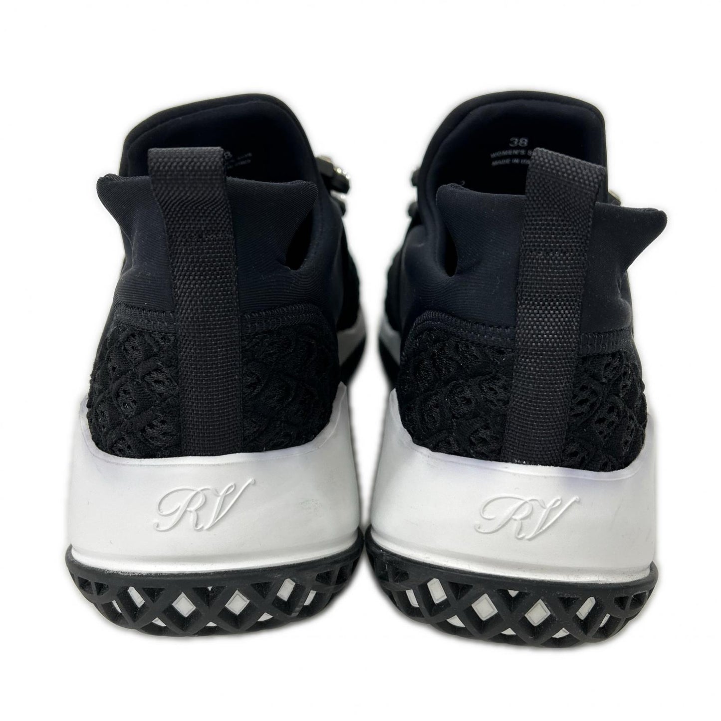 Roger Vivier 【Excellent Condition】RVW50624180KOTB999 VIV RUN Fabric Sneakers Shoes