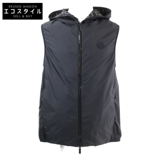 MONCLER モンクレール 【美品】PAKITO 内側ロゴテープ フルジップ フーディ ベスト