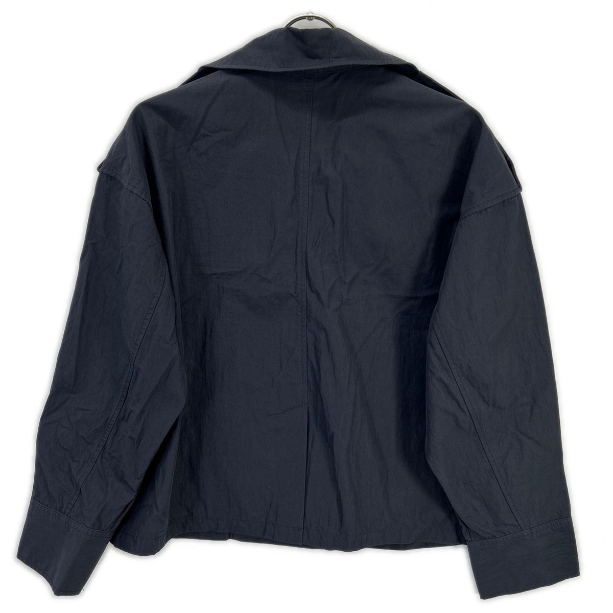 theory luxe Theory Luxe 03-5109615 made in 2025 navy Loe kirs ten Coat short trench coat jacket