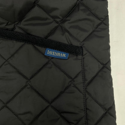 【×SOPHNET.】LV10056 24AW Made in England Black OVERSIZED THORNHAM Oversized Quilted Vest Vest M/38 Men's