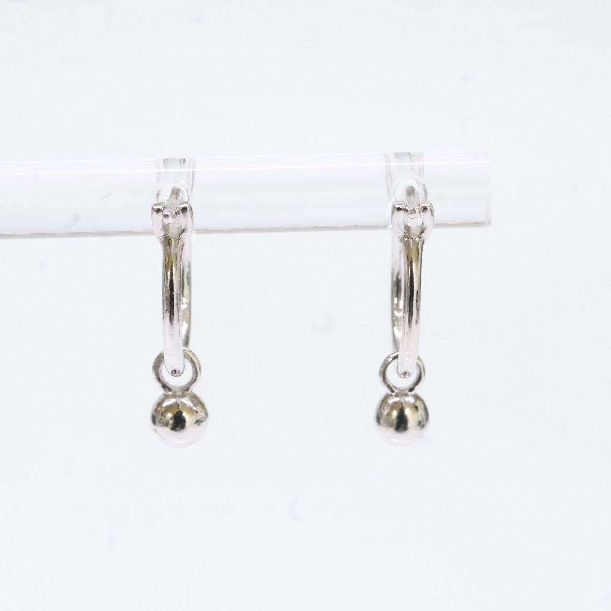 MISSOMA ミッソマ 【美品】925 テニスチャーム ミニ フープ ピアス