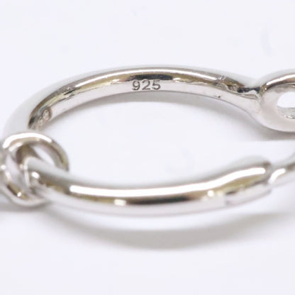 MISSOMA ミッソマ 【美品】925 テニスチャーム ミニ フープ ピアス