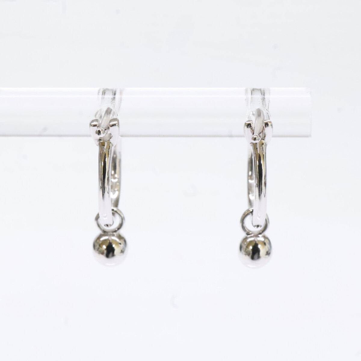 MISSOMA ミッソマ 【美品】925 テニスチャーム ミニ フープ ピアス