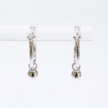 MISSOMA ミッソマ 【美品】925 テニスチャーム ミニ フープ ピアス