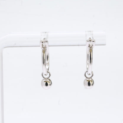 MISSOMA ミッソマ 【美品】925 テニスチャーム ミニ フープ ピアス