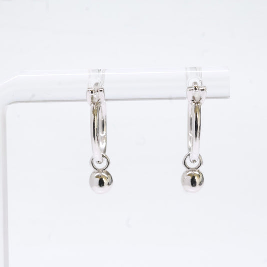 MISSOMA ミッソマ 【美品】925 テニスチャーム ミニ フープ ピアス