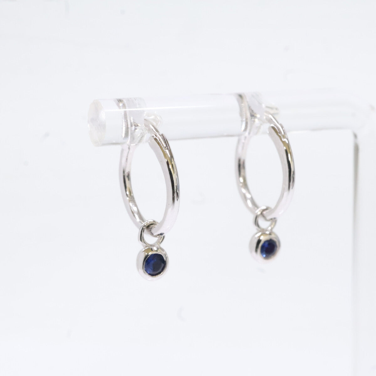 MISSOMA ミッソマ 【美品】925 テニスチャーム ミニ フープ ピアス
