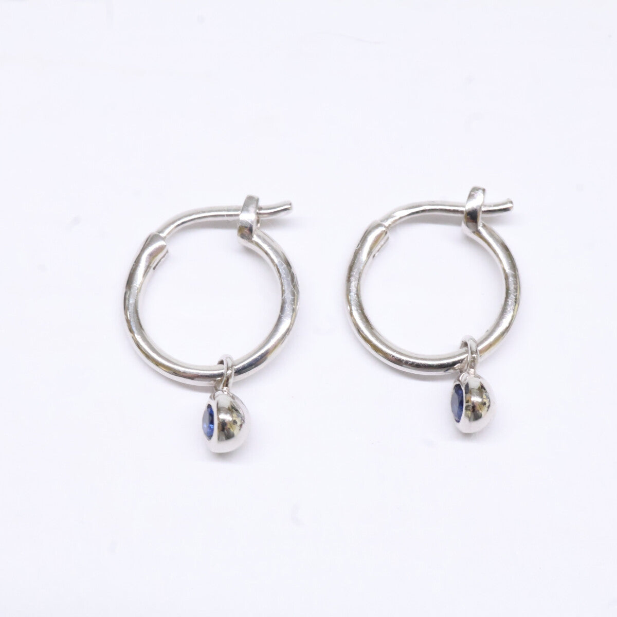 MISSOMA ミッソマ 【美品】925 テニスチャーム ミニ フープ ピアス