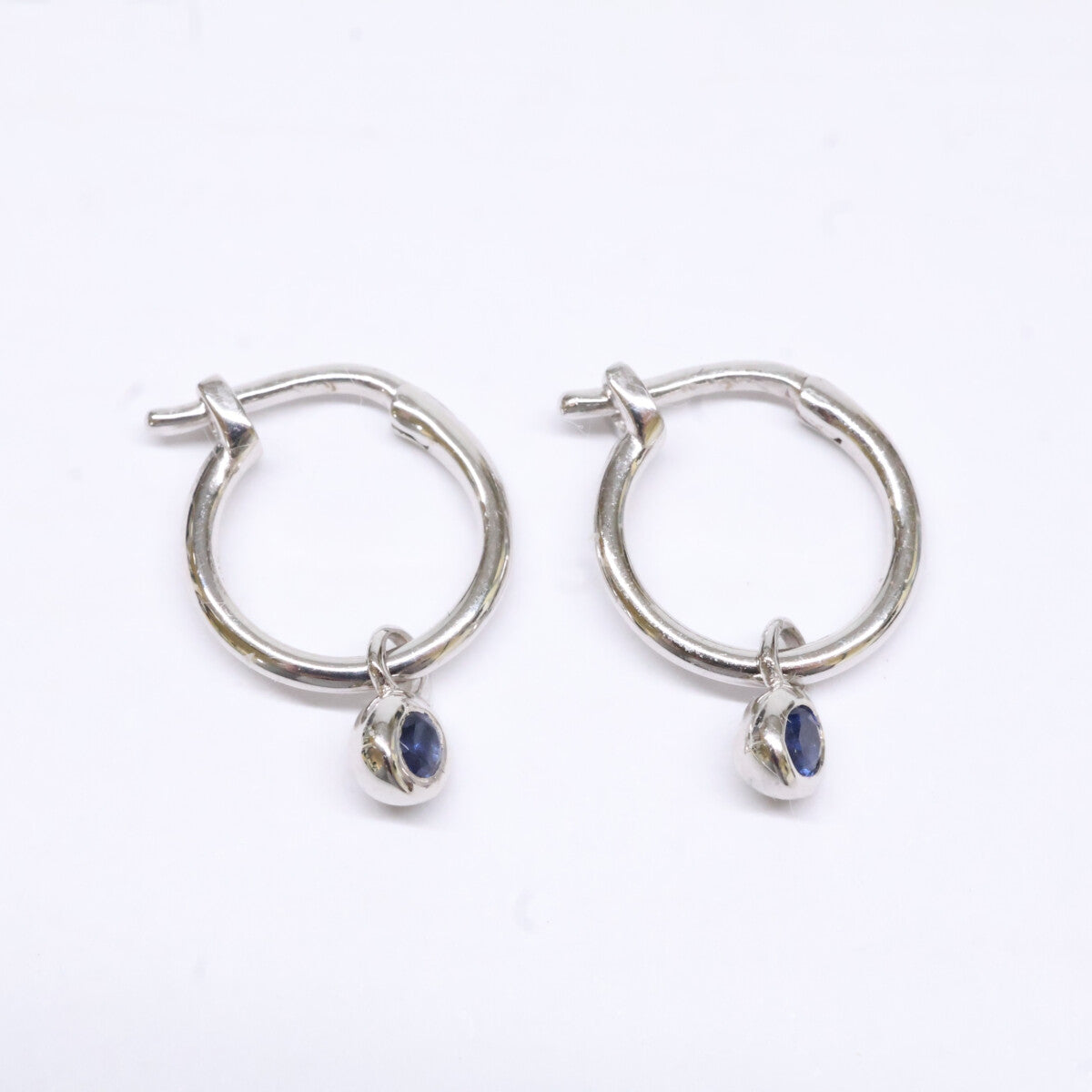 MISSOMA ミッソマ 【美品】925 テニスチャーム ミニ フープ ピアス