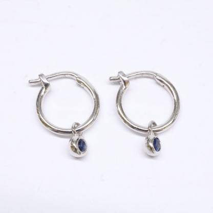 MISSOMA ミッソマ 【美品】925 テニスチャーム ミニ フープ ピアス