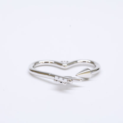 Adina Reyter アディナレイター 【美品】925 Arrow Heart Hinged Charm for Mini Beads in Sterling Silver アロー ハート ヒンジ チャーム