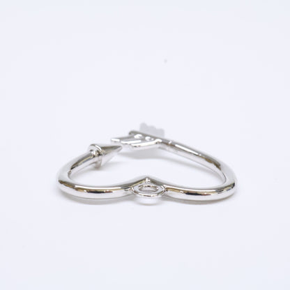 Adina Reyter アディナレイター 【美品】925 Arrow Heart Hinged Charm for Mini Beads in Sterling Silver アロー ハート ヒンジ チャーム