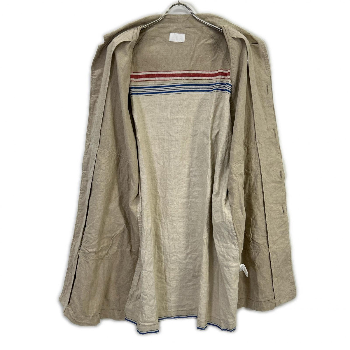 CHANGES Mangel Tuch Linen Coat Beige