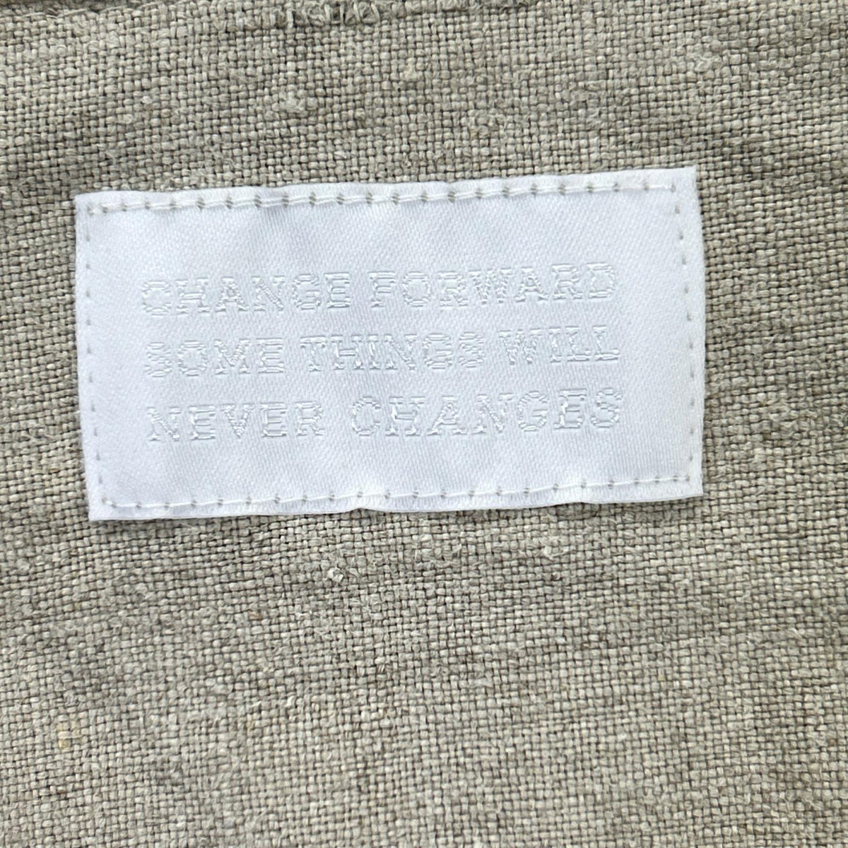 CHANGES Mangel Tuch Linen Coat Beige