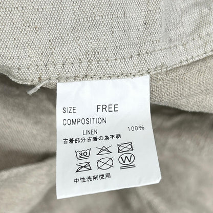 CHANGES Mangel Tuch Linen Coat Beige