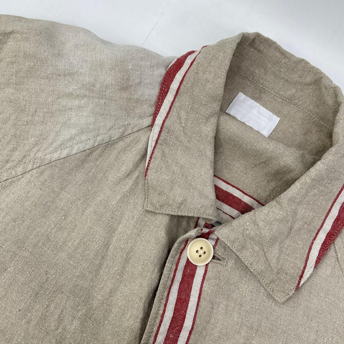 CHANGES Mangel Tuch Linen Coat Beige