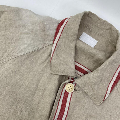 CHANGES Mangel Tuch Linen Coat Beige
