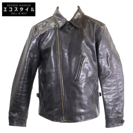 Attractions アトラクションズ 【美品】Bilt Buck Lot.379 Horsehide Double Flats Jacket ホースハイド ダブルライダースジャケット ジャケット