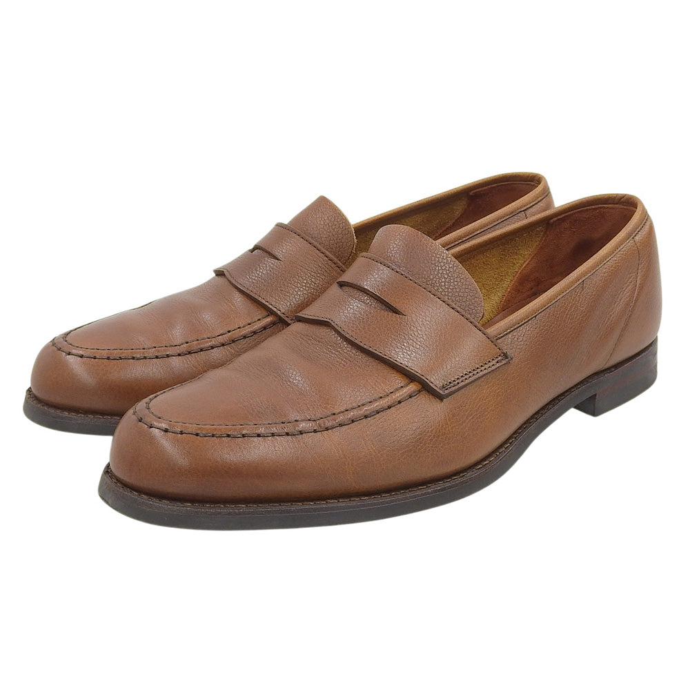 Crockett&Jones Crockett & Jones 376楦 TAN PEBBLE GRAIN CITY SOLE HARVARD2 乐福鞋 男士 棕色 9 1/2 E 鞋