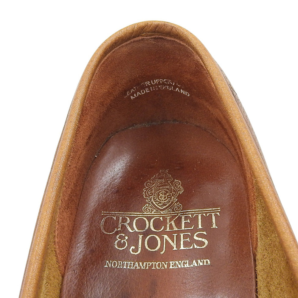 Crockett&Jones Crockett & Jones 376楦 TAN PEBBLE GRAIN CITY SOLE HARVARD2 乐福鞋 男士 棕色 9 1/2 E 鞋
