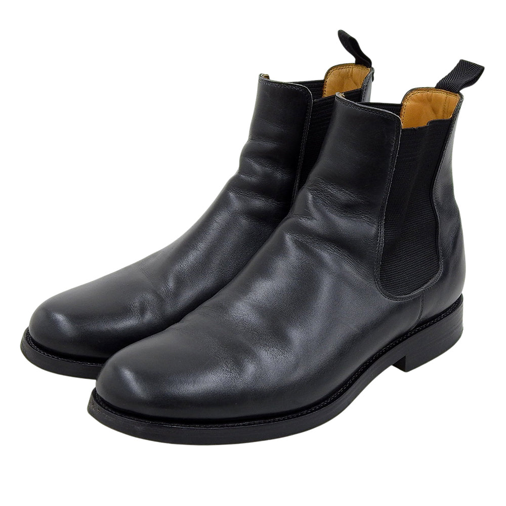 ORIENTAL SHOES オリエンタルシューズ 808ラスト GLOSTER サイドゴア チェルシーブーツ メンズ ボックスカーフ ブラック 9 FG3700 シューズ
