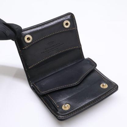 WILDSWANS ワイルドスワンズ 王冠ロゴ KF-003 Walkers ミネルバリスシオ/サドルプルアップ 二つ折りコンパクトウォレット 二つ折り財布（小銭入れあり）