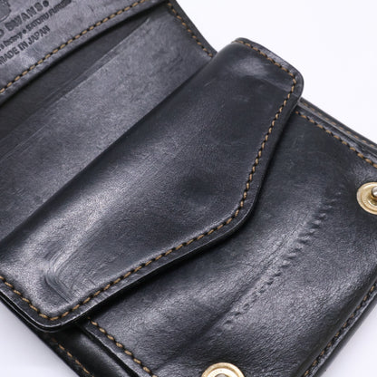 WILDSWANS ワイルドスワンズ 王冠ロゴ KF-003 Walkers ミネルバリスシオ/サドルプルアップ 二つ折りコンパクトウォレット 二つ折り財布（小銭入れあり）