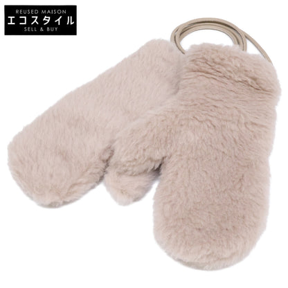 Max Mara Max Mara 【美品】24AW OMBRATO 羊毛/羊驼毛/真丝 泰迪熊手套