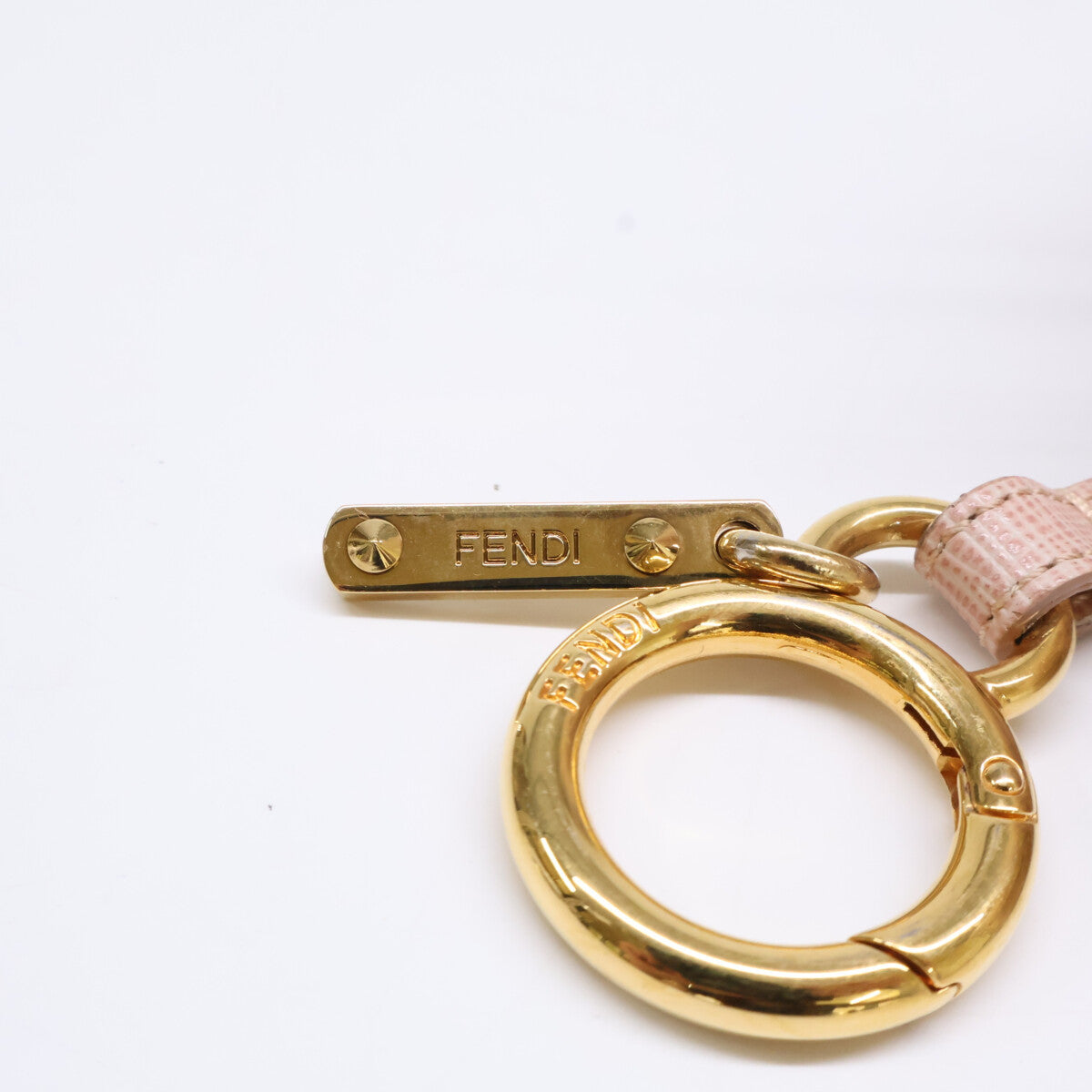 FENDI フェンディ ポンポンファー バッグチャーム キーホルダー