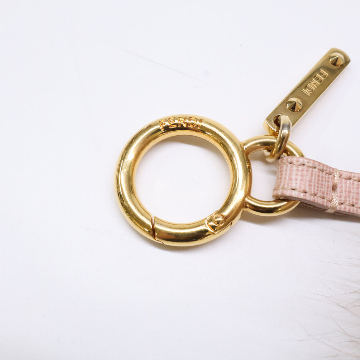 FENDI フェンディ ポンポンファー バッグチャーム キーホルダー