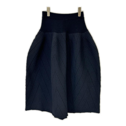 CF010KG155JP00 黑色 羊毛混纺 POTTERY HERRINGBONE SKIRT/陶器人字斜纹半身裙 半身裙 0 女士