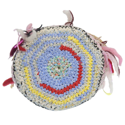 Bud. バド 美品 異素材ミックス INSIDE OUT STITCHES JUMBO リバーシブルバケットバッグ ハンドバッグ レディース マルチカラー ハンドバッグ