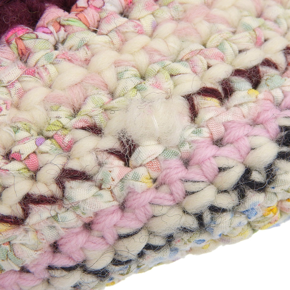 Bud. バド 美品 異素材ミックス INSIDE OUT STITCHES JUMBO リバーシブルバケットバッグ ハンドバッグ レディース マルチカラー ハンドバッグ