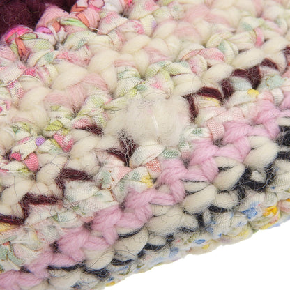 Bud. バド 美品 異素材ミックス INSIDE OUT STITCHES JUMBO リバーシブルバケットバッグ ハンドバッグ レディース マルチカラー ハンドバッグ