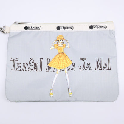 LESPORTSAC レスポートサック 【美品】1170HE81 りぼん70周年記念 天使なんかじゃない WRISTLET POUCH W/CHARM リストレット付 ナイロン ポーチ 3点セット ポーチ