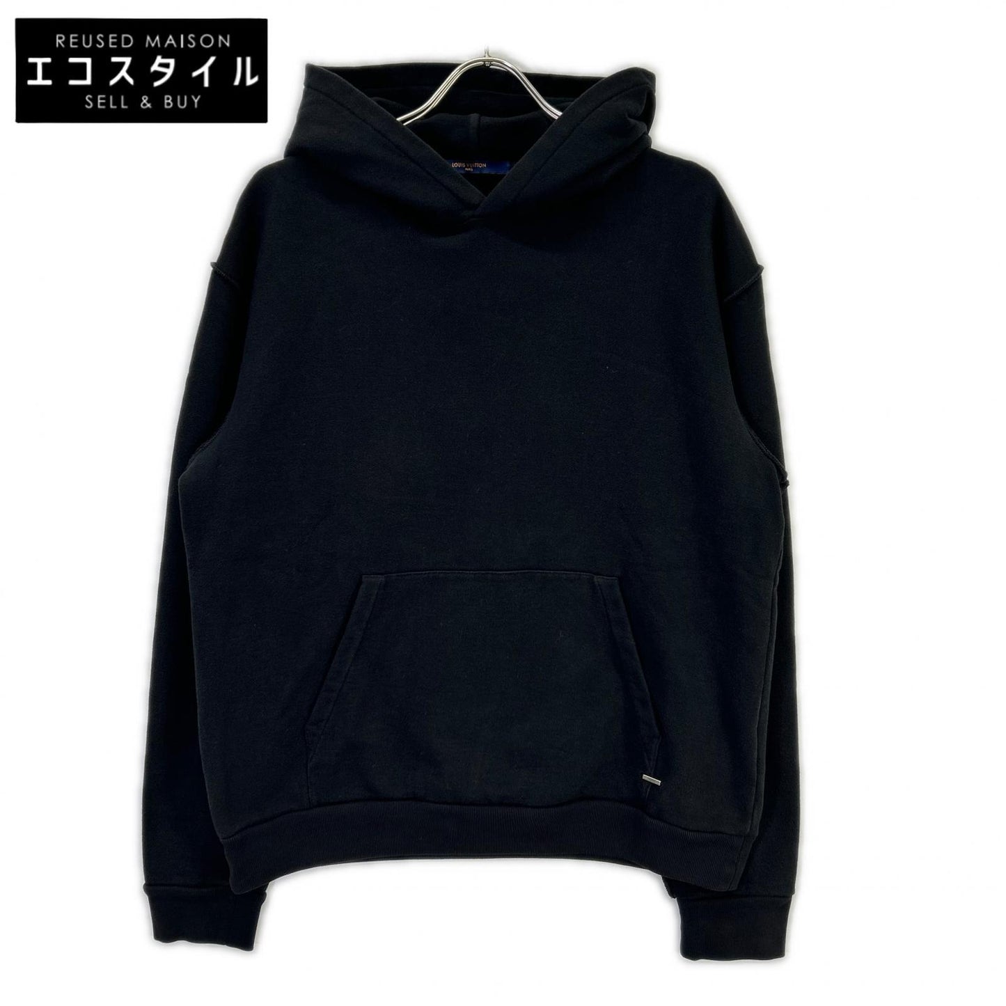 RM222Q NPH HIY48W 22AW 黑色 Staples Edition Inside Out 套头连帽衫 上衣 L 男士