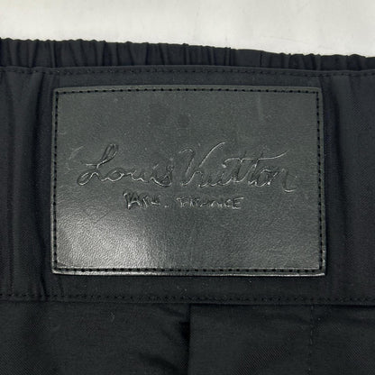 LOUIS VUITTON ルイヴィトン HKP03WZJN ブラック レザーパッチナイロンパンツ ボトムス