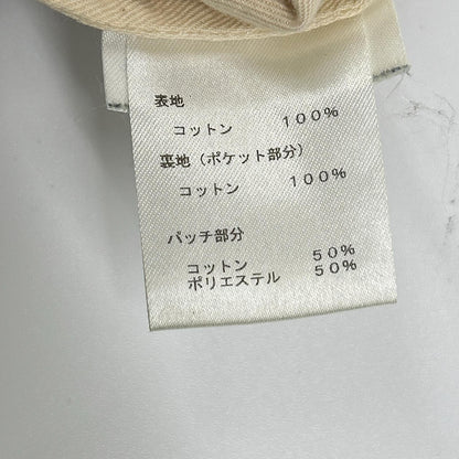 LOUIS VUITTON ルイヴィトン インディゴ LVロゴ刺繍 モノグラムレザーパッチ ジップフライデニムパンツ ボトムス