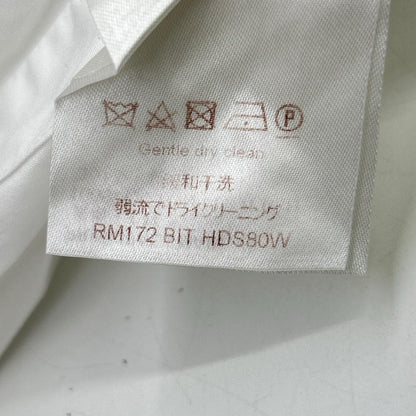 路易威登 LOUIS VUITTON RM172 BIT HDS80W 17AW 白色 棉质 长袖衬衫 上衣
