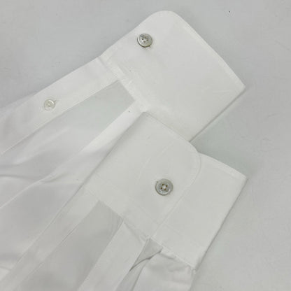路易威登 LOUIS VUITTON RM172 BIT HDS80W 17AW 白色 棉质 长袖衬衫 上衣