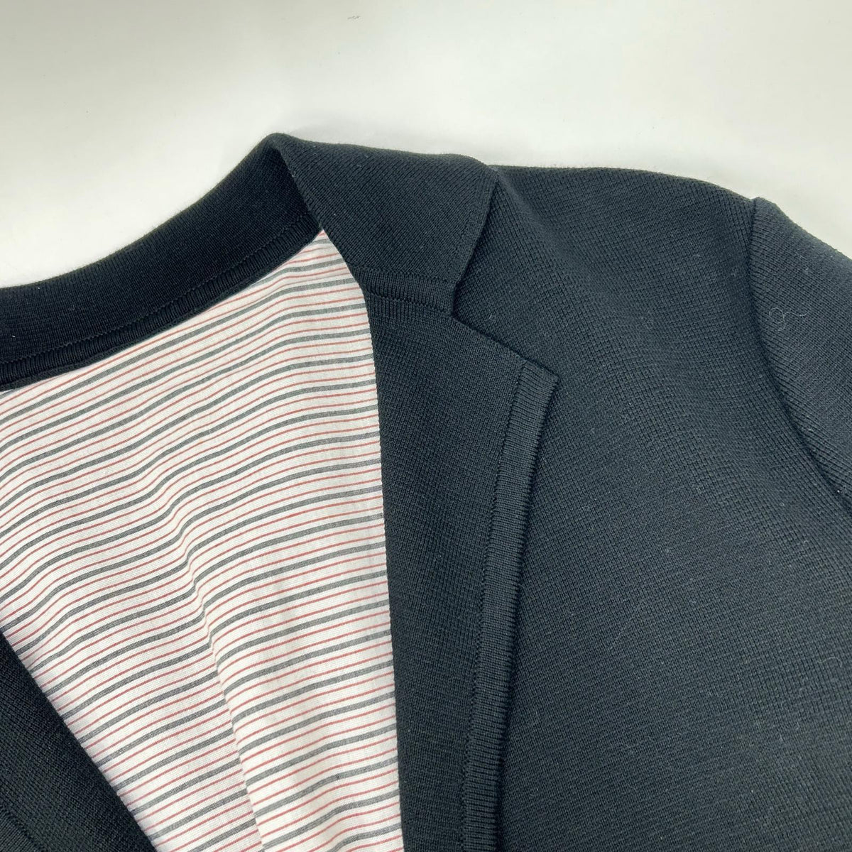 LOUIS VUITTON RM141M H5KN50MS7 Black Cotton Leather Pocket Single-Breasted Tailored Jacket