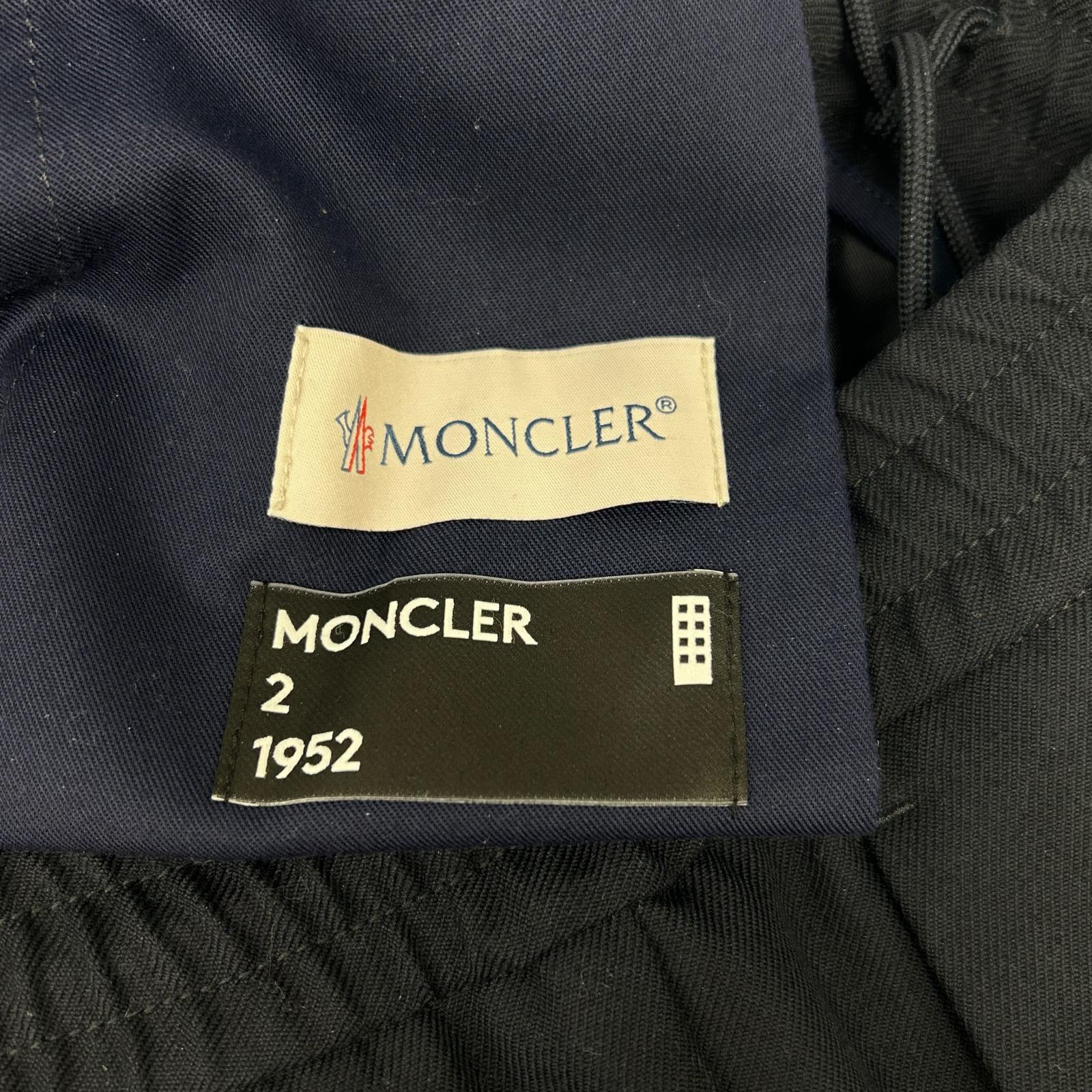 MONCLER モンクレール 19年製 ネイビー ウール PANTALONE SPORTIVO