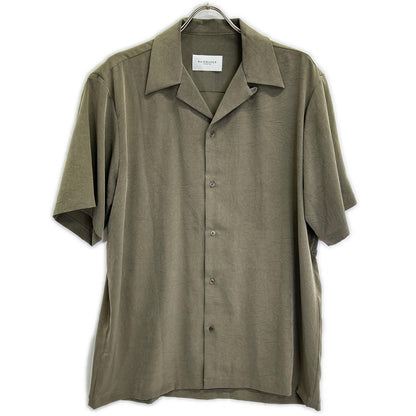 RM251-024 25SS ﾄｰﾌﾟ/ｶｰｷ OPEN COLLAR S/S SHIRT 半袖ｼｬﾂ トップス 46 メンズ